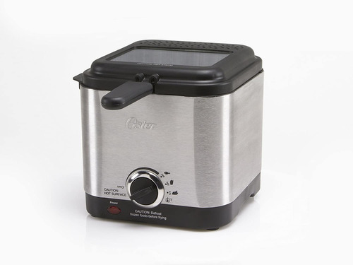 Oster Style - Freidora Compacta De Acero Inoxidable