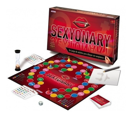 Imagen 4 de 6 de Juego De Mesa Sexyonary Toyco Adultos Para Dibujar Full