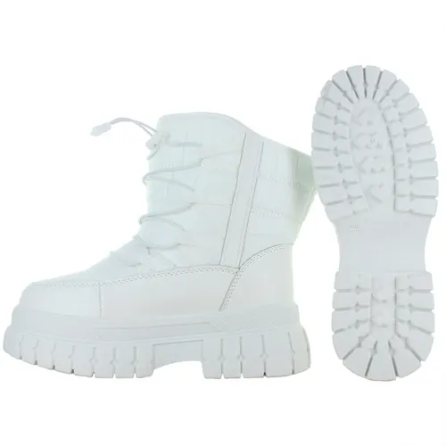 Via Urbana Bota Invierno Outdoor Ecopiel Blanco Mujer 82479