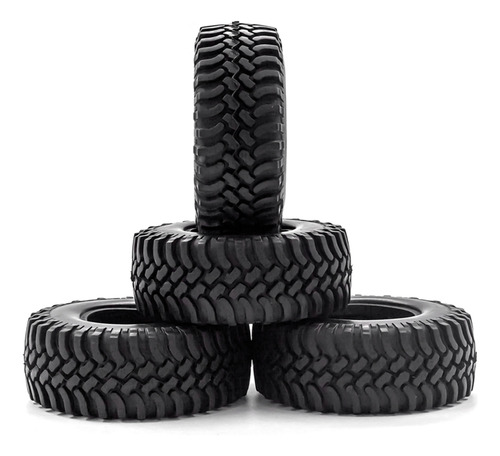 Neumáticos Rubber Rc Crawler Para Trx4 Rc 90046 1/10 Scx10