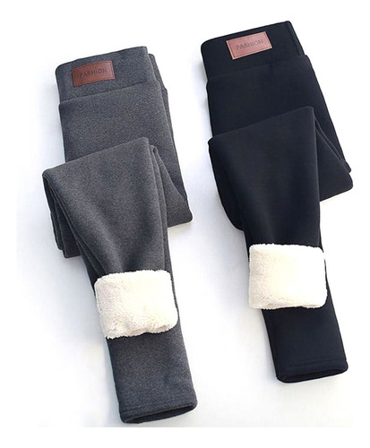 Leggings Para Mujer Con Forro Polar Térmico Y Pantalones Elá