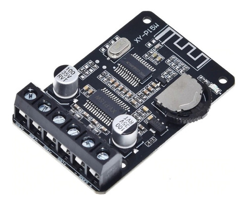 Amplificador Audio Bluetooth 5.0 Xy-p15w 10w 15w 20w 12v 24v