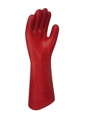 Guante Quimico 40 Cm Rojo