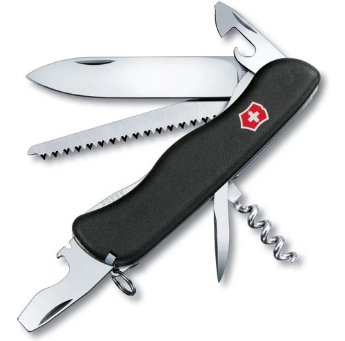 Canivete Suíça Victorinox Forester Black 12 Funções 0.8363.3