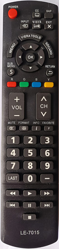 Controle Compativel C/tv Lcd E Plasma Panasonic Linha Viera