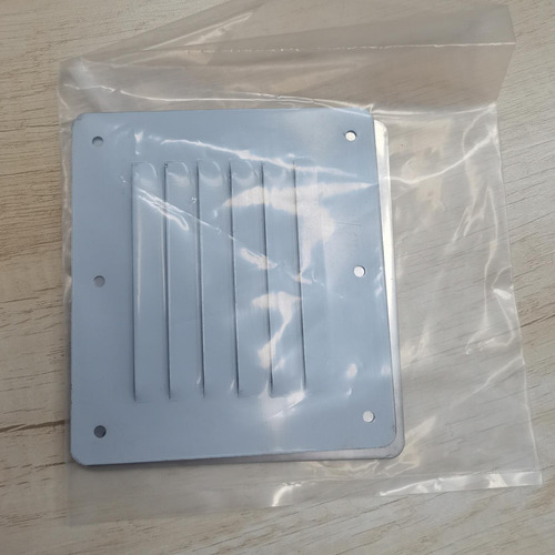 5 Rejilla De Ventilación Cuadrada De 2 Uds, Rejilla De