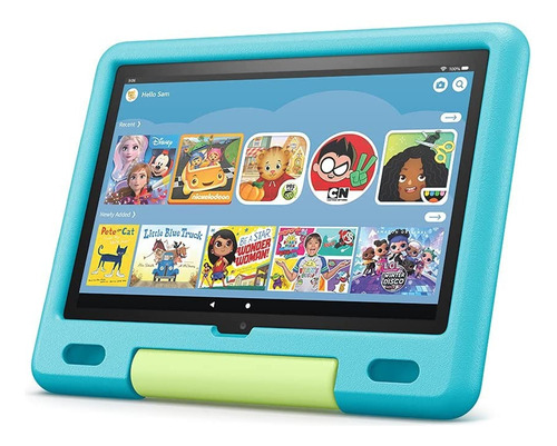 Tablet  Amazon HD Kids Fire HD 10 kids HD 10 10.1" 32GB celeste y 3GB de memoria RAM