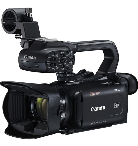 Filmadora Canon Xa40 Uhd 4k Profissional Zoom Óptico 20x Hd