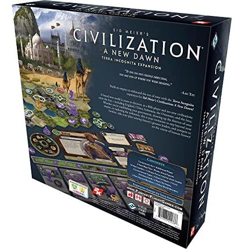 Expansión Del Juego De Mesa Civilization A New Dawn Terra In