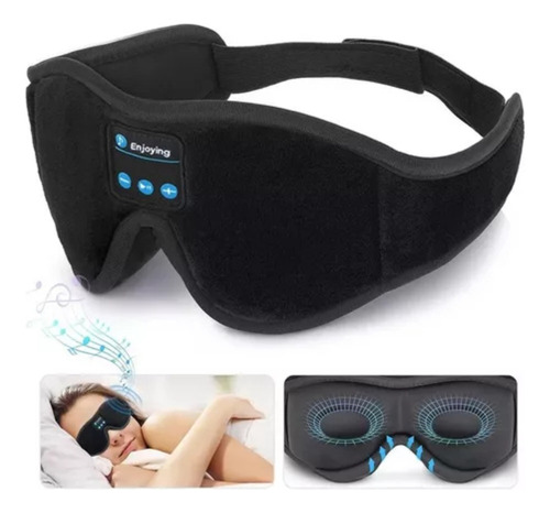 Fone De Ouvido Bluetooth, Tapa-olho 3d, Hd Integrado
