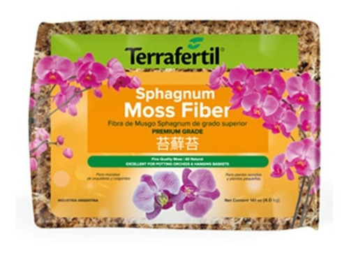 Fibra De Musgo Sphagnum  Terrafertil Moss Fiber - Up