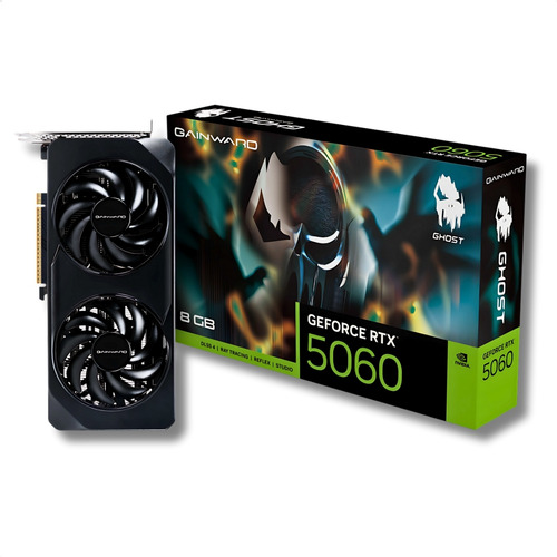 Placa De Vídeo Nv Geforce Rtx5060 8gb Gddr7 Gainward Ghost