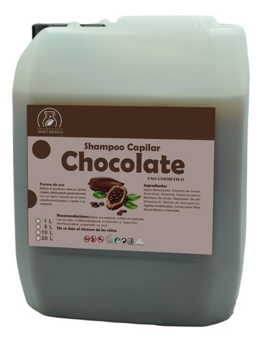 Shampoo De Chocolate Anti-frizz (5 Litro)