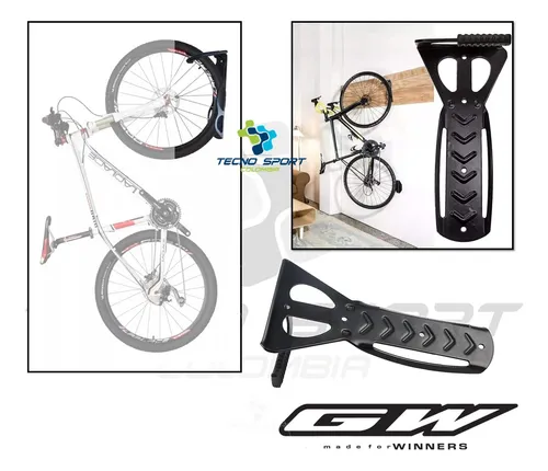 Gancho Reforzado Colgar Bicicleta Pared Soporte X 2 Unidades