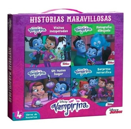 Vampirina · Colección 4 Libros · Historias Maravillosas 