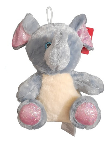 Peluche Animalitos Sentados Con Ojos Ty Hermosos 18 Cm