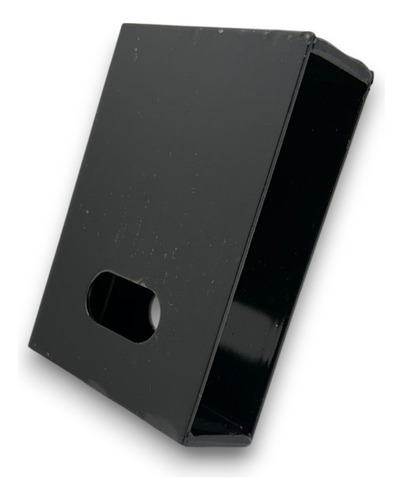 Caja Para Cerrojo Universal Reja P/soldar 100x74mm Negro