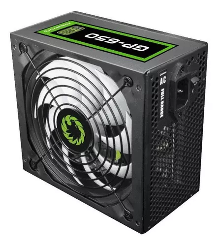 Fonte ATX - 500W - GAMEMAX GM500 - Preta - waz