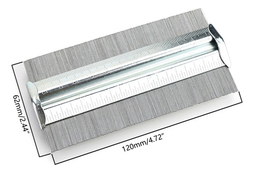 (5 #mold) Ferramenta De Medição De Perfil De Metal Copia Com