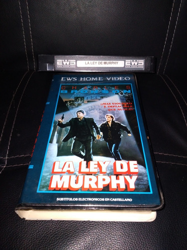 Película Vhs La Ley De Murphy, Charles Bronson