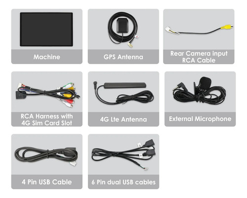 Multimídia Android Byd/tesla Vw Jetta 2011-17 4/64 13p