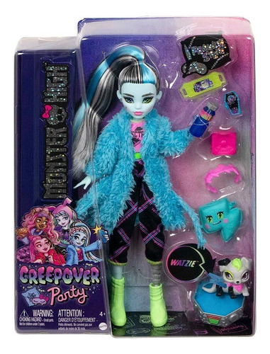 Boneca Monster High Festa Creepover Frankie Mattel Hky68