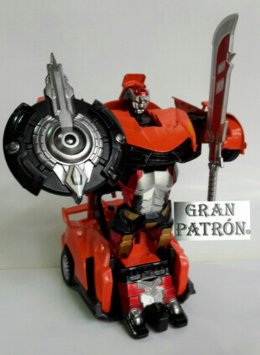 Transformers Robot A Carro De Metal Transwarrior Aprox. 13cm