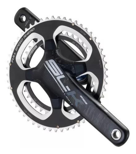 Pedivela Fsa 52/36d Slk Light 11v 170mm Carbono Preto