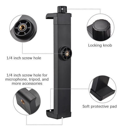 Adaptador De Trípode Con Abrazadera Multifuncional Para Tabl