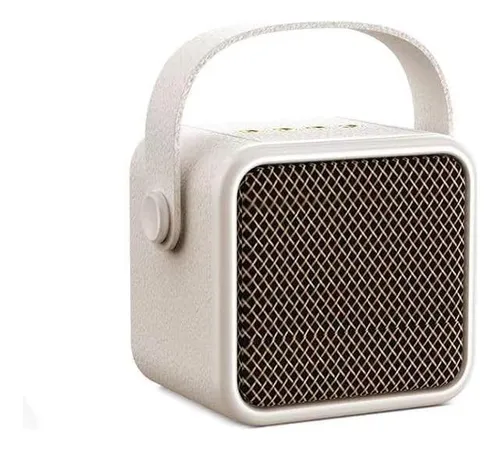 comprar Queqimu Pequeño Altavoz Bluetooth Retro, Altavoz Vintage Min