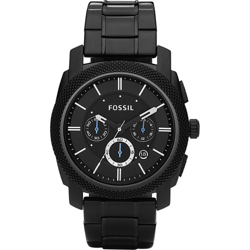 Reloj Fossil  Fs4552 Machine Negro Original Para Caballero*