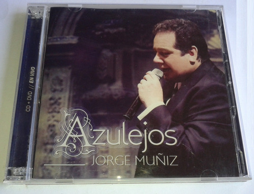 Jorge Muñiz Azulejos Cd Y Dvd Ed 2015 C/booklet  En Exc Cond