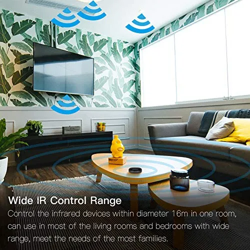 Controlador Remoto Moes Wifi Smart Ir Unidad De Infrarrojos