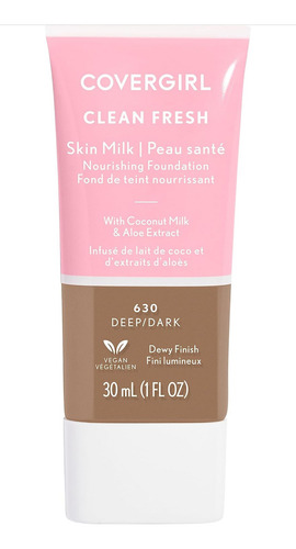 Base de maquillaje líquida CoverGirl tono deep dark 630 - 30mL 28.35g