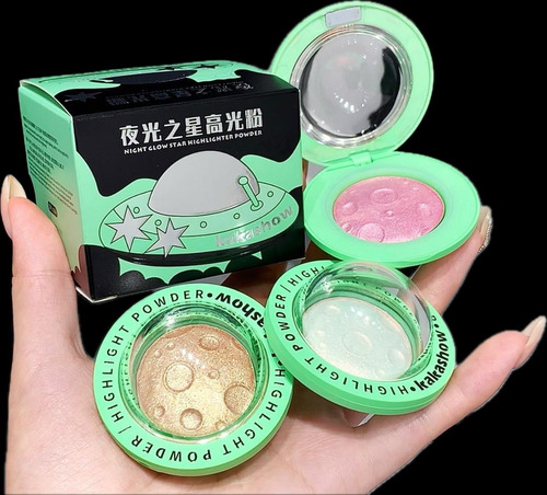 Iluminador Lunar Night Glow Star Highlighter Kakashow 01