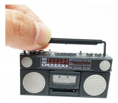 Grabador De Gramófono Realista, Tocadiscos De Casete, Gris