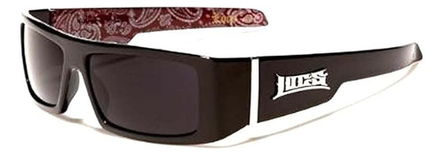 Locs Old School Og Gafas De Sol Con Lentes Negros 3068 A, Ne