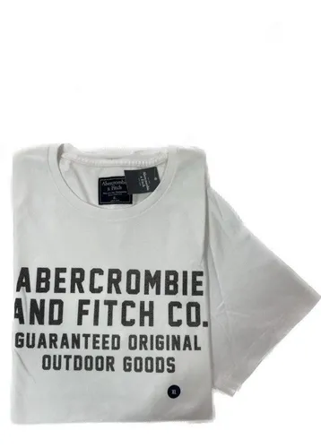 Remera abercrombie blanca sales
