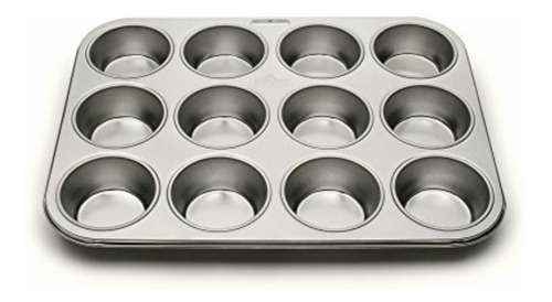 Fox Run Molde Para Muffins De Acero Inoxidable