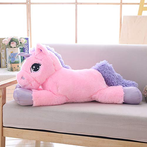 Juguete De Peluche Unicornio Gigante 100 Cm Rosa