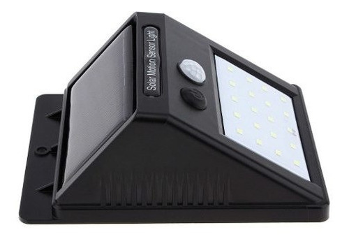 Lampara De Pared Reflector Led 20 Leds 4w Con Panel Solar