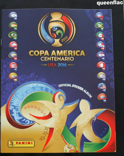 Album Copa América Centenario 2016 Panini