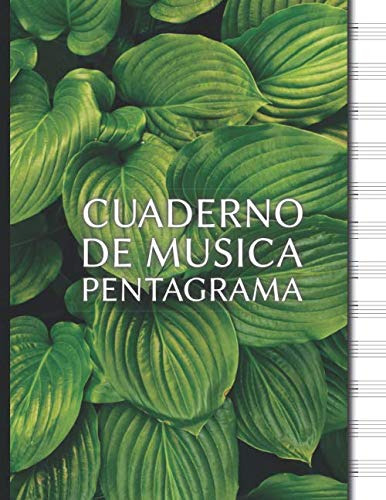 Cuaderno De Musica Pentagrama: Libreta Notacion Musical Tama