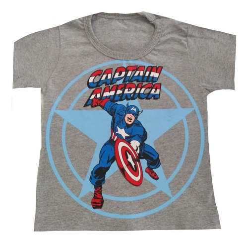 Imagem 9 de 9 de Kit 3 Camiseta Infantil Juvenil Menino Personagens Herois