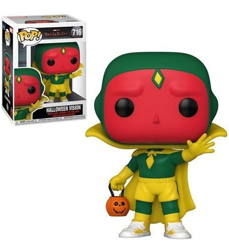 Funko Pops!!! Profesor X Y Vision De Wandavision Wallowen (Usado)