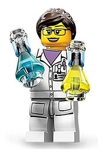 Lego Minifiguras Serie 11, Científico De Sexo Femenino