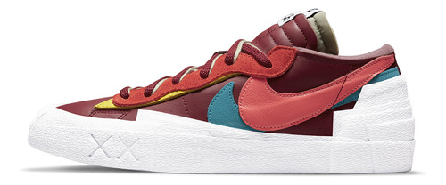 Zapatillas Nike Blazer Low Sacai Kaws Red Dm7901-600   