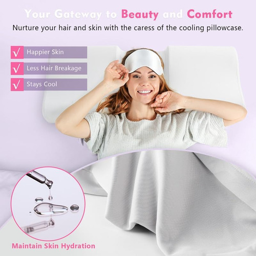 Almohada De Belleza Aupodem, Almohada De Espuma Cervical El