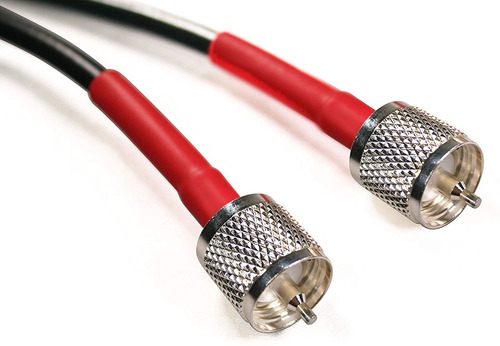 Cable Coaxial Rg-8x Conectores M / M Pl259 De 3mt Hf Vhf ...