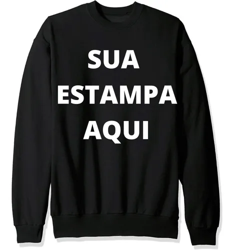 Moletom personalizado hotsell mercado livre